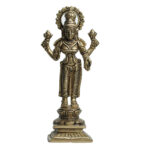 Goddess Lakshmi Brass Idol, Brass lakshmi idol, Brass Lakshmi Idol for Prosperity and Wealth