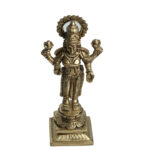 Goddess Lakshmi Brass Idol, Brass lakshmi idol, Brass Lakshmi Idol for Prosperity and Wealth